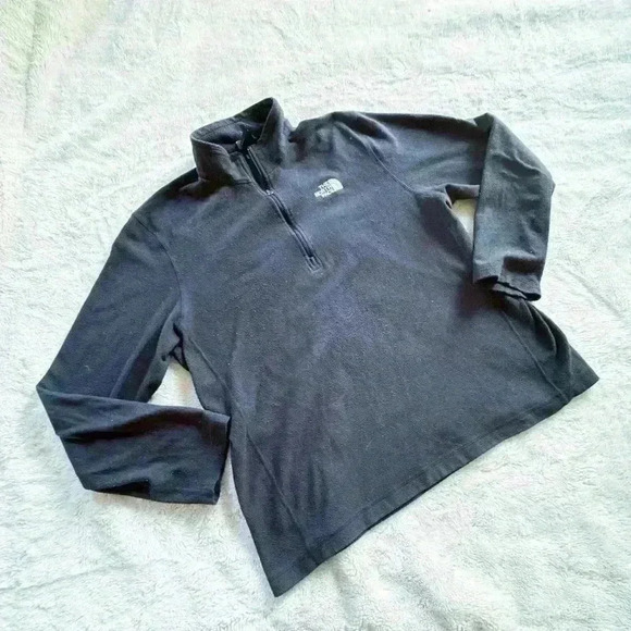 The North Face Quarter Zip Fleece Pullover size L - Picture 1 of 4